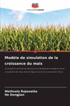 Cover Modèle de simulation de la croissance du maïs