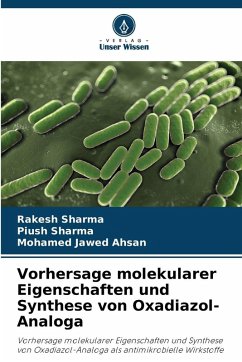 Cover Vorhersage molekularer Eigenschaften und Synthese von Oxadiazol-Analoga