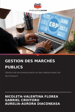 Cover GESTION DES MARCHÉS PUBLICS