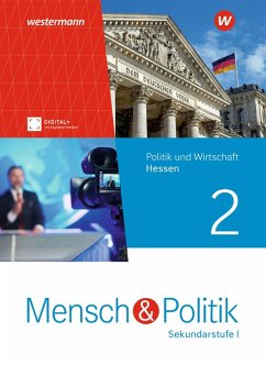Cover Mensch und Politik SI. Schulbuch 2. Für Hessen