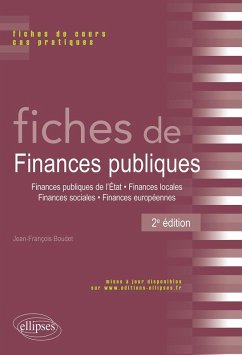 Fiches de Finances publiques - 2e édition (eBook, PDF) - Boudet