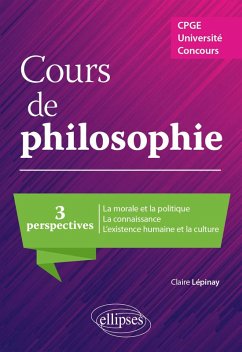 Cours de philosophie. Trois perspectives. CPGE, Université, concours (eBook, ePUB) - Lépinay, Claire