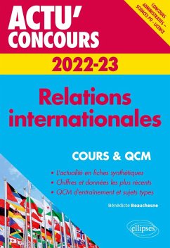 Relations internationales 2022-2023 - Cours et QCM (eBook, ePUB) - Beauchesne, Bénédicte