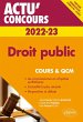 Droit public 2022-2023 - Cours et QCM... - Bild 1