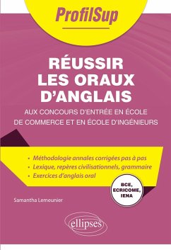 Cover Réussir les oraux d'anglais aux concours d'entrée en école de commerce et en école d'ingénieurs (eBook, ePUB)