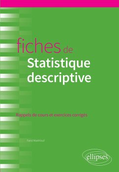 Fiches de Statistique descriptive (eBook, ePUB) - Makhlouf, Farid