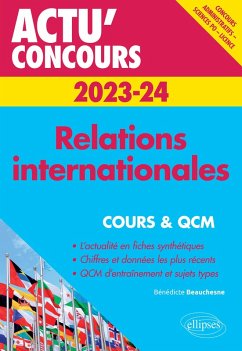 Relations internationales 2023-2024 - Cours et QCM (eBook, ePUB) - Beauchesne, Bénédicte