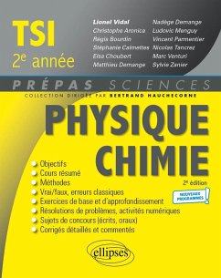 Cover Physique-Chimie TSI 2e année - Programme 2022 (eBook, PDF)