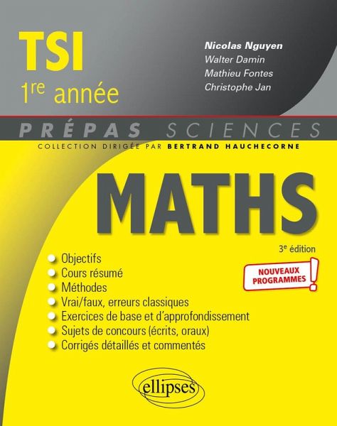 Mathématiques TSI-1 - Programme 2021 (eBook, PDF) Mathématiques TSI-1 - Programme 2021 (eBook, PDF)
