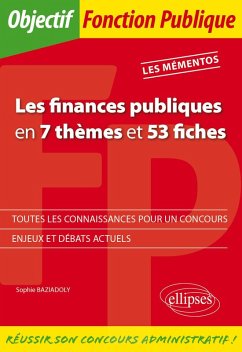 Les Finances publiques en 7 thèmes et 53 fiches (eBook, PDF) - Baziadoly