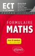 Formulaire Maths ECT 1re et 2e années... - Bild 1