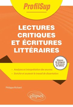 Cover Lectures critiques et écritures littéraires (eBook, ePUB)