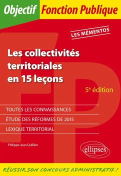 Les collectivités territoriales en 15 leçons - 5e édition (eBook, PDF) - Quillien
