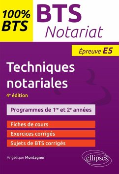 BTS notariat - Techniques notariales (eBook, ePUB) - Montagner, Angélique