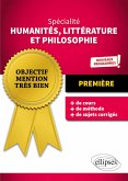 Spécialité Humanités, Littérature et Philosophie - Première - Nouveaux programmes (eBook, ePUB) Spécialité Humanités, Littérature et Philosophie - Première - Nouveaux programmes (eBook, ePUB)