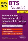 BTS Notariat - Environnement économique et managérial du notariat - Épreuve E3 (eBook, ePUB)