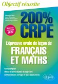 L'épreuve orale de leçon de français et mathématiques (eBook, ePUB) L'épreuve orale de leçon de français et mathématiques (eBook, ePUB)