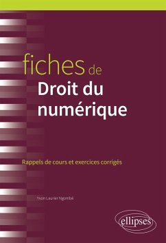 Cover Fiches de droit du numérique (eBook, ePUB)