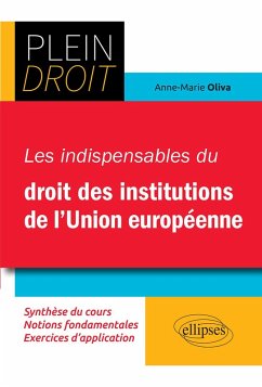 Les indispensables du droit des institutions européennes (eBook, PDF) - Oliva