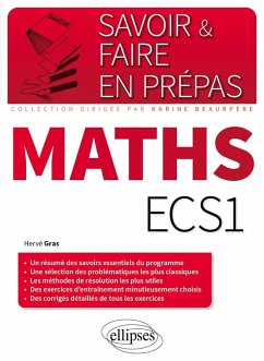 Cover Maths ECS1 (eBook, PDF)