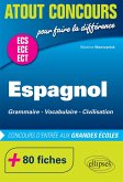 Espagnol. Grammaire Vocabulaire Civilisation. Prépas ECS/ECE. 80 fiches. Concours d'entrée aux Grandes École (eBook, PDF)