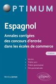 Espagnol - Annales corrigées des concours d'entrée dans les écoles de commerce (eBook, ePUB)