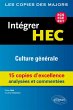 Intégrer HEC-ECS, ECE, ECT : Culture... - Bild 1