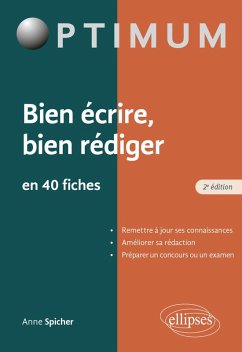 Cover Bien écrire - Bien rédiger en 40 fiches (eBook, ePUB)