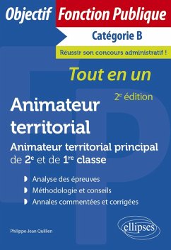 Cover Animateur territorial - Animateur territorial principal de 2e et de 1re classe (eBook, PDF)