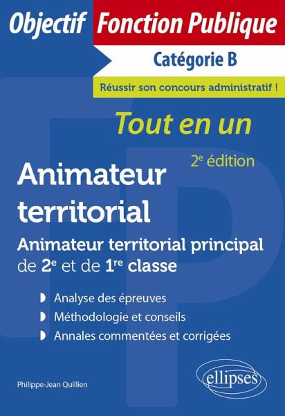 Animateur territorial - Animateur territorial principal de 2e et de 1re classe (eBook, PDF) Animateur territorial - Animateur territorial principal de 2e et de 1re classe (eBook, PDF)