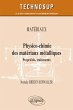 Matériaux - Physico-chimie des... - Bild 1