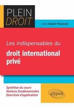 Les indispensables du droit international privé (eBook, PDF) - Clavel-Thoraval, Julie