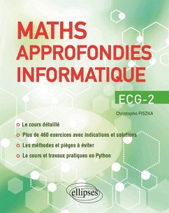 Cover Maths approfondies - Info - ECG-2 (eBook, PDF)