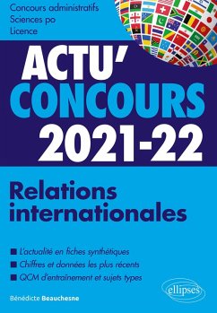 Cover Relations internationales 2021-2022 - Cours et QCM (eBook, ePUB)