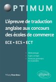 L'épreuve de traduction anglaise aux concours des écoles de commerce ECE - ECS - ECT (eBook, PDF)