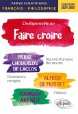 L'indispensable sur faire croire (eBook, ePUB)