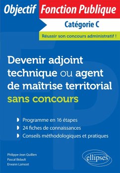 Cover Devenir adjoint technique ou agent de maîtrise territorial sans concours (eBook, ePUB)