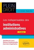 Les indispensables des institutions administratives (eBook, ePUB)