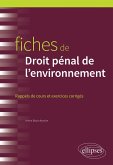 Fiches de droit pénal de l'environnement (eBook, ePUB)