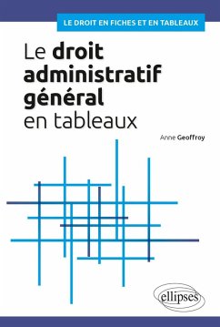 Le droit administratif général en tableaux (eBook, PDF) - Geoffroy