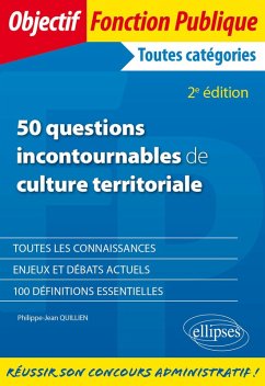 Cover 50 questions incontournables de culture territoriale - 2e édition (eBook, PDF)