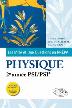 Cover Les 1001 questions de la physique en prépa - 2e année PSI/PSI* - 3e édition actualisée (eBook, PDF)