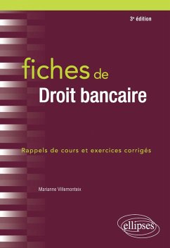 Fiches de Droit bancaire - 3e édition (eBook, PDF) - Villemonteix, Marianne