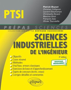Cover Sciences industrielles de l'ingénieur PTSI - Programme 2021 (eBook, PDF)
