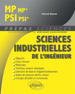 Cover Sciences industrielles de l'ingénieur MP/MP* - PSI/PSI* (eBook, PDF)