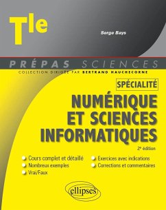 Spécialité Numérique et sciences informatiques - Terminale (eBook, PDF) - Bays, Serge