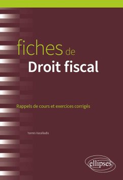 Fiches de Droit fiscal (eBook, PDF) - Vassiliadis, Yannis