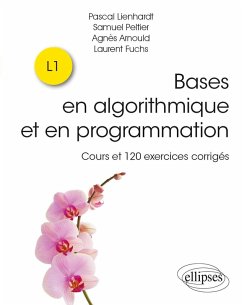 Cover Bases en algorithmique et en programmation - Cours et 120 exercices corrigés (eBook, PDF)
