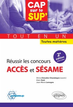 Cover Réussir les concours Accès et Sésame.tout en un .toutes matières - 2e édition mise à jour (eBook, PDF)