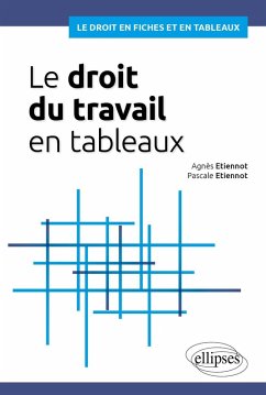 Le droit du travail en tableaux (eBook, PDF) - Etiennot